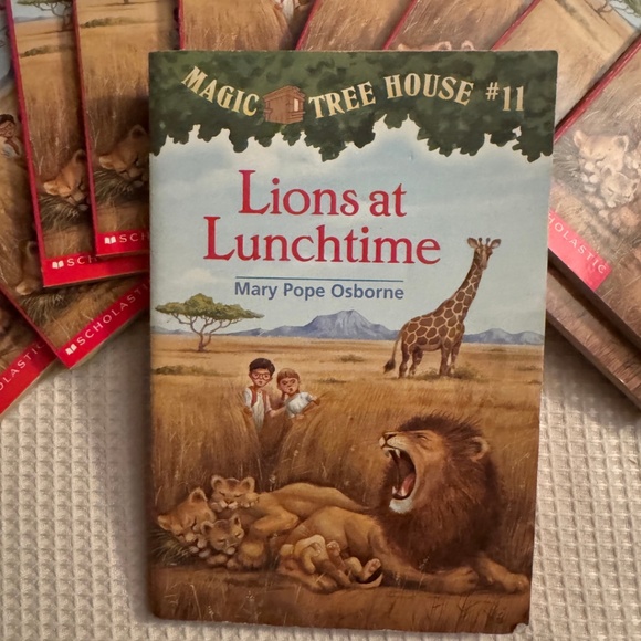 Magic Tree House #11 – Lions at Lunchtime (Set of 10 Books) - Picture 2 of 6